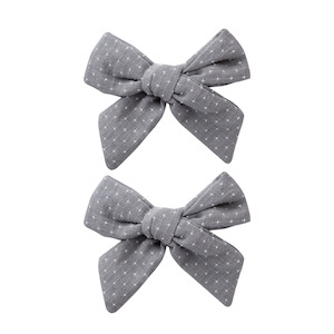 Little Sunday Bows | Set of Two | Cloud