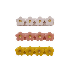 Toy: Little Sunday Bloom Clips - Blush | Petal | Marigold