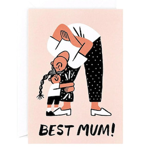 Wrap Card - Best Mum