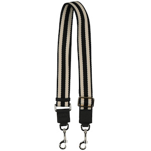 Saben Feature Strap - Black + White