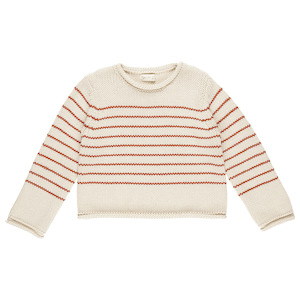 Rylee + Cru Jacques Sweater - Poppy Stripe