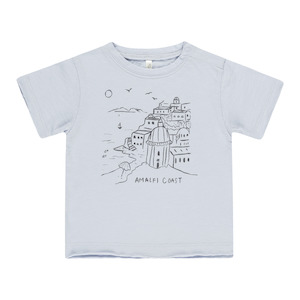 Rylee + Cru Raw Edge Tee - Amalfi Coast