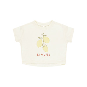 Rylee + Cru Boxy Tee - Limone