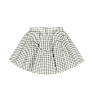 Toy: Rylee + Cru Sparrow Skirt - Eucalyptus Gingham