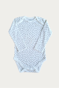 Clothing: Cotton Bodysuit - Speckles