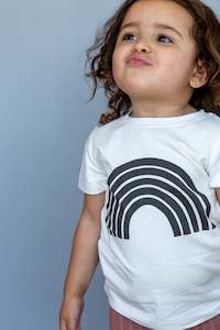 Clothing: Cotton T-Shirt - Rainbow