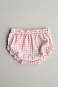 Clothing: Cotton Bloomers - Pink Gingham