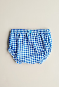 Cotton Bloomers - Blue Gingham