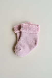 Clothing: Baby Cotton Socks - Pink