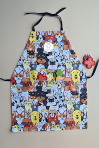 Clothing: Personalised Kids Apron - Pets