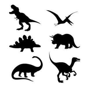 Internet only: Little Giants Custom Decal - Dinosaurs