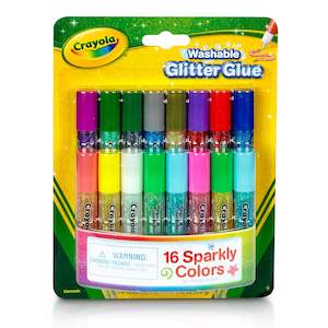 Crayola Washable Glitter Glue 16 pack