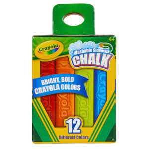 Crayola Sidewalk Chalk 12 pack