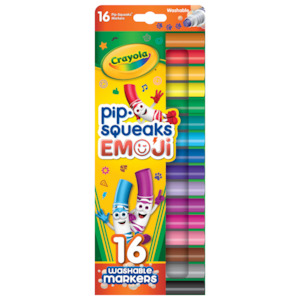 Crayola Pipsqueaks Emoji Stamp Markers 16 pack