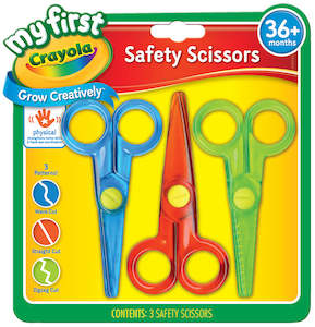 Crayola My First Safety Scissors 3 pack