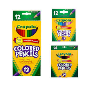 Crayola Coloured Pencils - 3 options