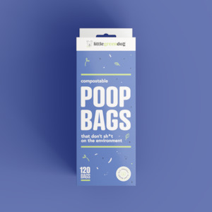 Compostable Poop Bags - 10-Pack (120 Bags) - Expiring Sept