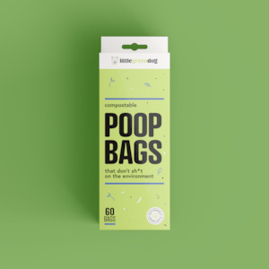 Compostable Poop Bags - 5-Pack (60 Bags) - Expiring May