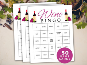 Bingo: Wine Bingo