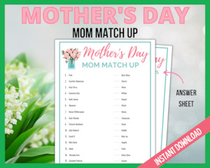 Mothers Day: Celebrity Moms Match Up