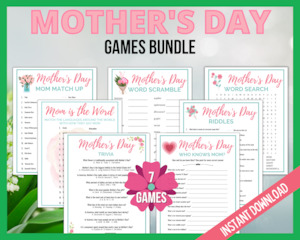 Mother's Day Games Bundle