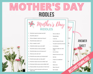 Mother's Day Riddles