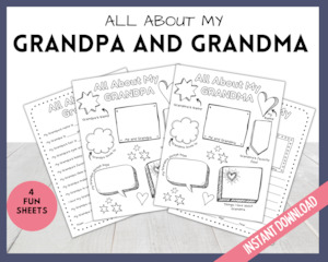 All about my Grandpa and Grandma