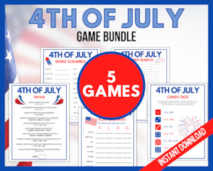 4th of July Games Bundle