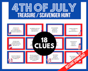 4th of July Treasure Hunt