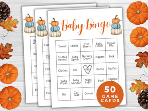 Fall Baby Bingo