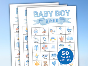 Baby Boy Bingo