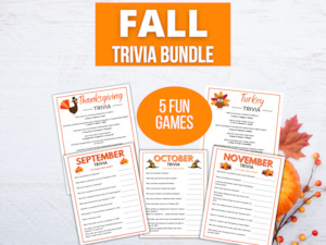 Fall Trivia Bundle