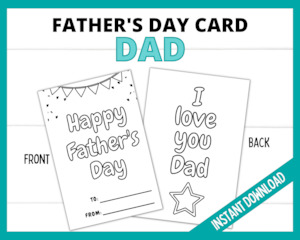 Father's Day Card - Dad