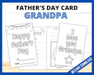 Father's Day Card - Grandpa