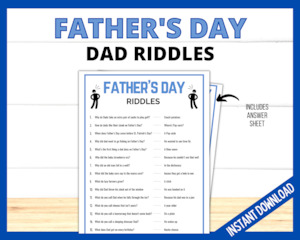 Fathers Day Riddles