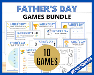 Father's Day Games Bundle