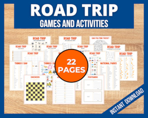 Seasonal: Road Trip Games and Activities