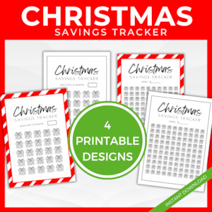 Christmas Savings Tracker