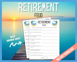 Retirement Feud Game