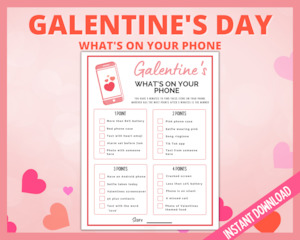 Galentine's What's On Your Phone