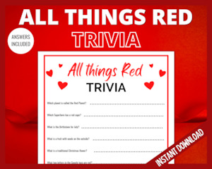 All Things Red Trivia