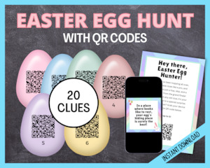 Easter Egg Hunt - QR Code