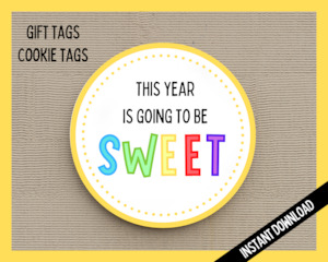 Back to School Tag Round - Sweet