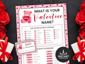 What is your Valentine Name