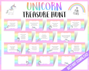 Unicorn Treasure Hunt