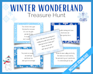 Winter Wonderland Treasure Hunt