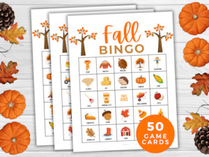 Fall Bingo