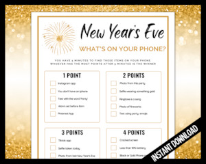 New Year's What's on Your Phone