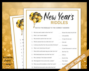 New Year's Riddles