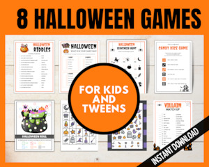 Kids Halloween Games Bundle